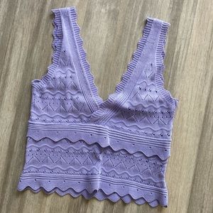 PinkyOtto knitted tank